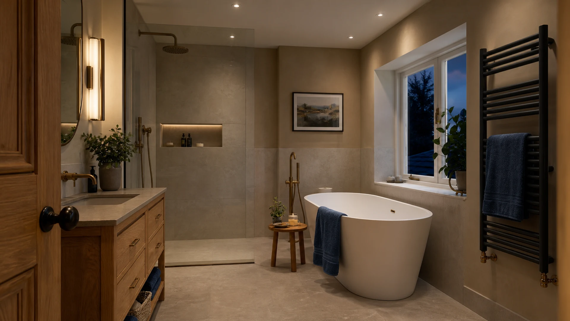 Bathrooms service setting